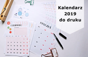 Kalendarz 2019 do druku